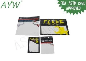 Top zíper de sacos de alimentos para animais de estimação iscas de pesca / spinners com janela transparente