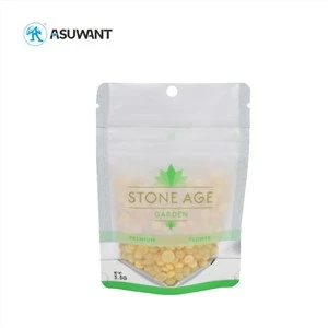 3.5g 1b pequeno cannabis maconha mylar bolsa resistente à prova de maconha