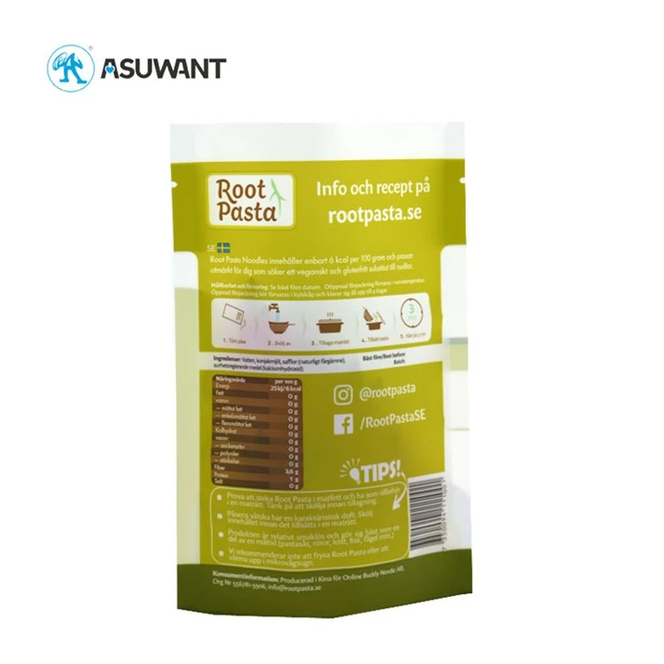 Eco Friendly Stand Up Foil Pouches Cold Resistant , Commercial Zip Up Plastic Bags For Juice Packaging