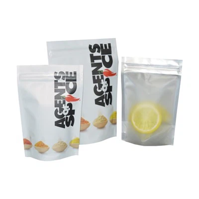 Frutas secas bolsa de pé com ziplock