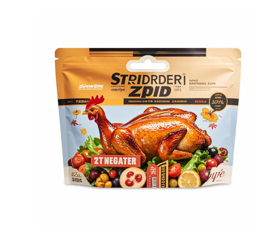 Fried Chicken Plastic Stand Up Ziplock Bags suppliers