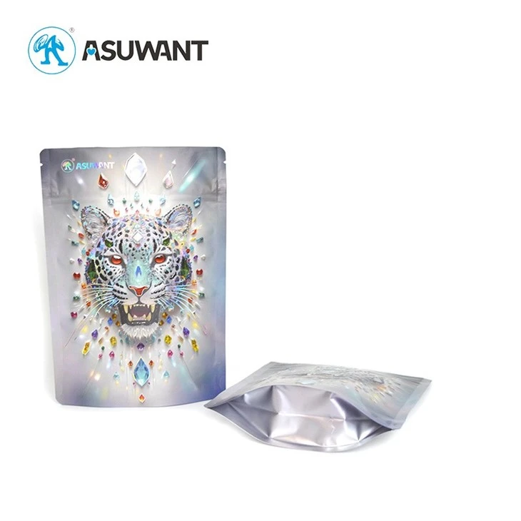 BRC Certification Spot UV Spot Varnish Hot Stamping Laser Plastic Zipper Smell Proof Mylar Bags Digital Printing best